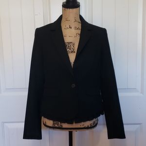 Anne Taylor LOFT Black Blazer Jacket Size 4
